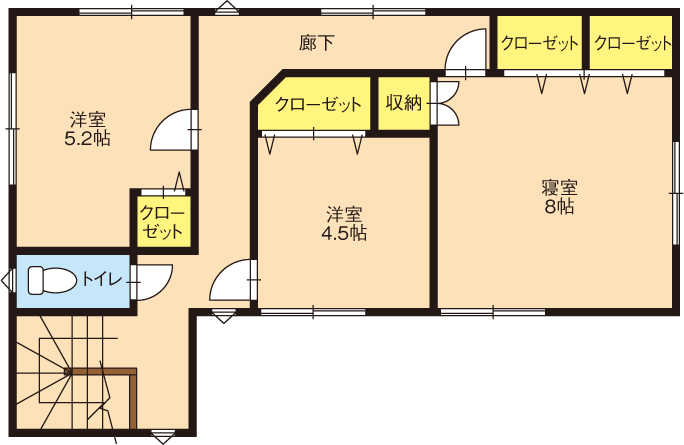 2階間取り図